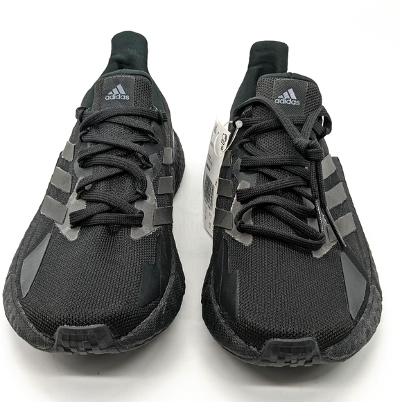 Adidas Boost Triple Black Sneakers Running X9000L4 J FW9294 Women's 7.5 - Picture 2 of 9